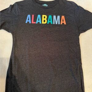 Gray Alabama Graphic T-Shirt